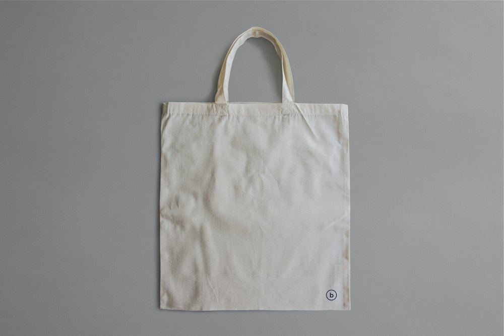 Organic cotton tote